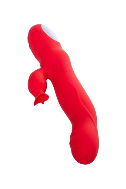 Jos Redli 21cm Kırmızı Klitoral Uyarıcılı Vibratör