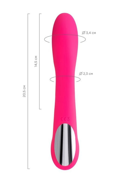 Jos Twig 20,5cm Pembe Vibratör