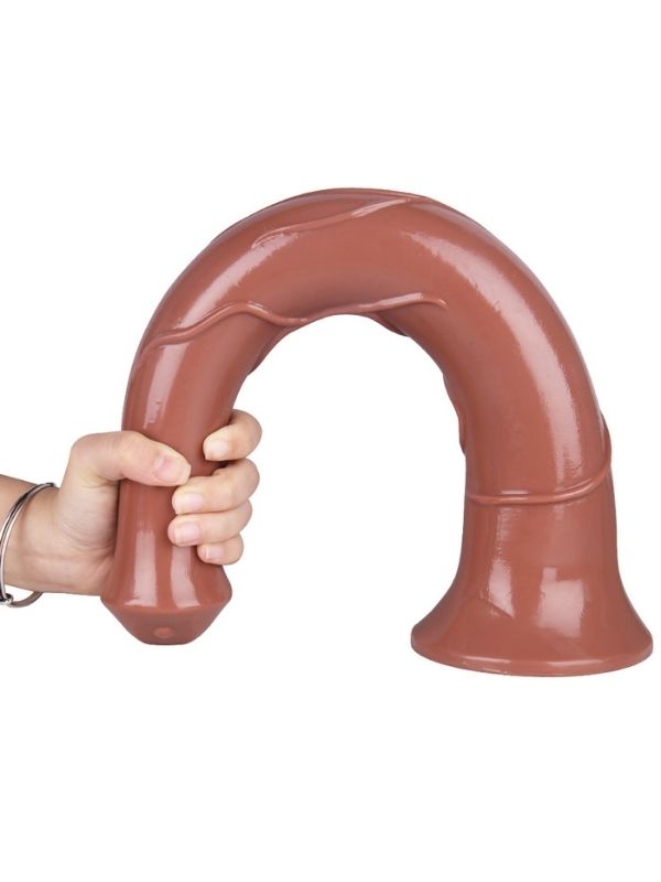 KahveRengi 44 cm At Dildo Model No:1062