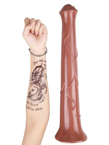KahveRengi 44 cm At Dildo Model No:1062