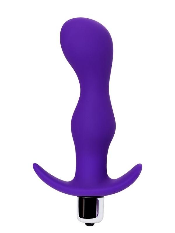 Kamet Anal Vibro Plug Beden L  mor 14 cm