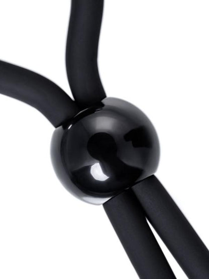 Kement Ect Model silikon siyah 14 cm Penis Halkası
