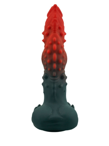 Kırmızı Siyah Canavar Dildo Model 1