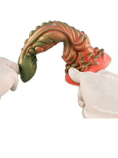 Kırmızı Yeşil Canavar Dildo Model 5
