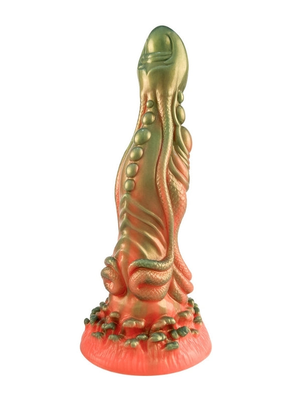 Kırmızı Yeşil Canavar Dildo Model 5