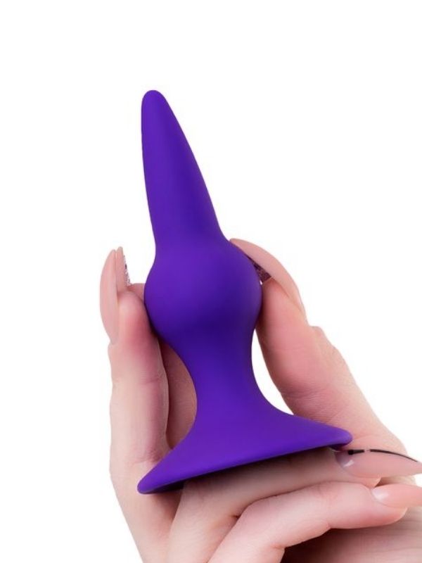 Klapsy Anal Plug Mor 10,5 cm