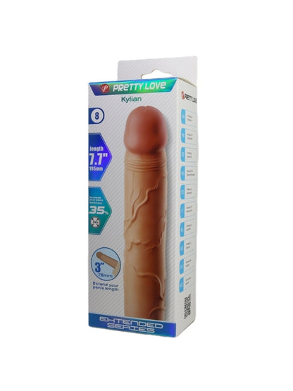 Kylian Gerçek Hissiyatlı Uzatıcı Penis Kılıfı
