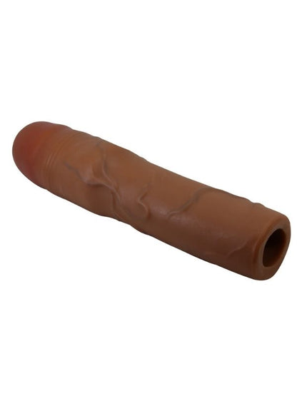 Kylian Gerçek Hissiyatlı Uzatıcı Penis Kılıfı Brown
