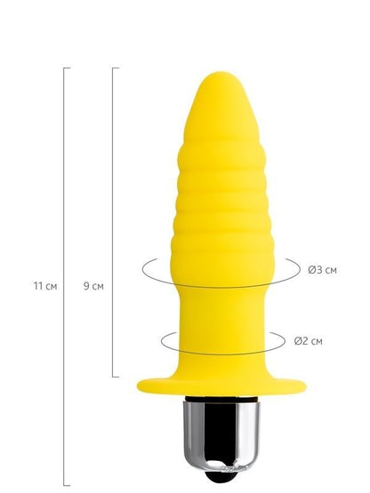 Lancy Anal Plug Sarı,11 cm