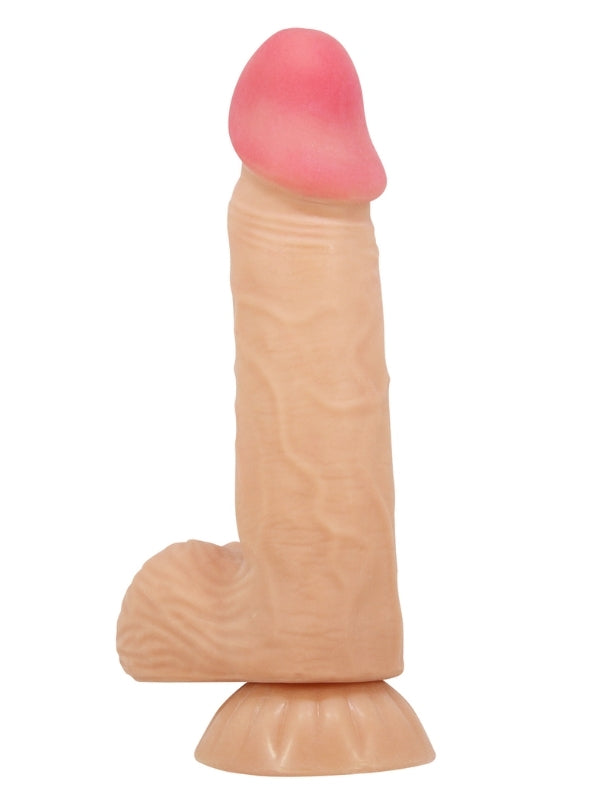 Lisle 8.1 İnç Kıkırdak Yapılı Gerçek Deri Yapılı Dildo
