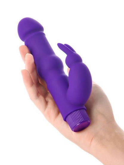 Madby Tavşan Vibratör mor 18 cm