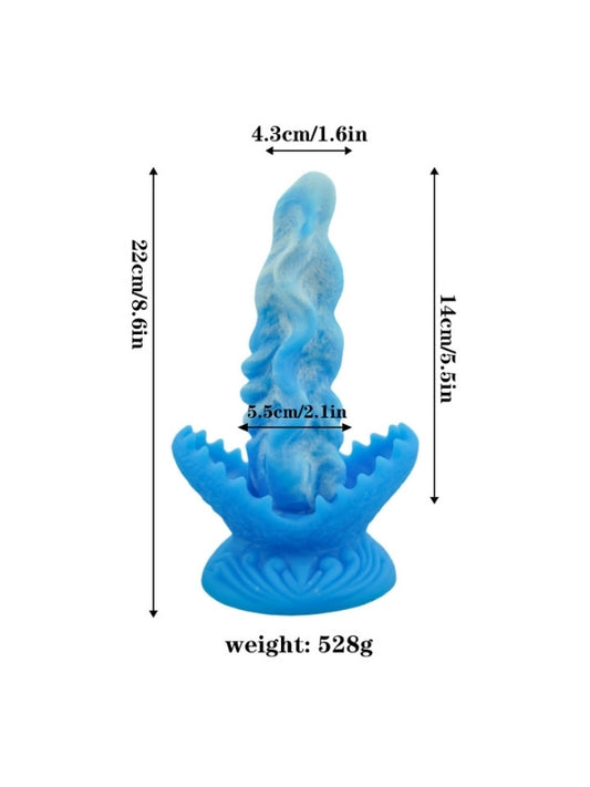 Mavi Canavar Dildo Model 4