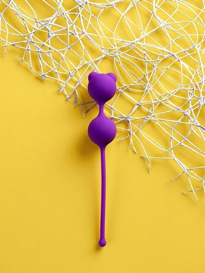 Meeko Vajinal Kegel Egzersiz Topları Mor 16,4 cm