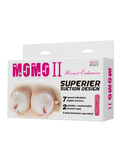 Momo 2 Breast Enhancez Superier Sustion Design Göğüs Titreşimi