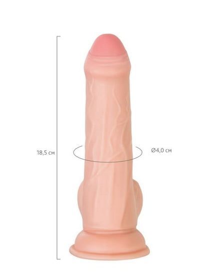 My Babe Kıkırdaklı Deri Katmanlı My Treasure  18,5 cm Dildo