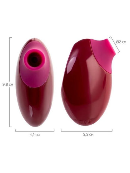 Myrty Vakum Mastürbatör Bordo 9,8 cm