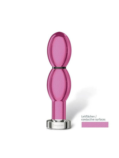 Mystim O(h!)-thello Çelik Anal ve Vajinal Elektirikli Dildo