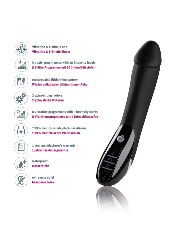Mystim Tickling Truman Elektrikli Vibratör 27cm