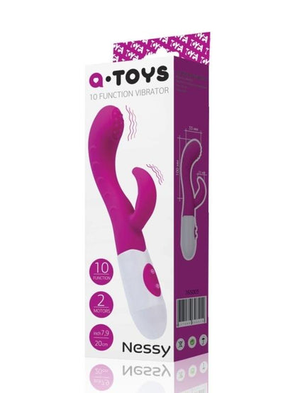 Nessy Klitoral Uyarıcı Vibratör silikon pembe 20 cm