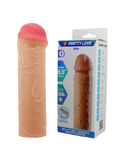 Nile Gerçek Hissiyatlı Uzatıcı Penis Kılıfı