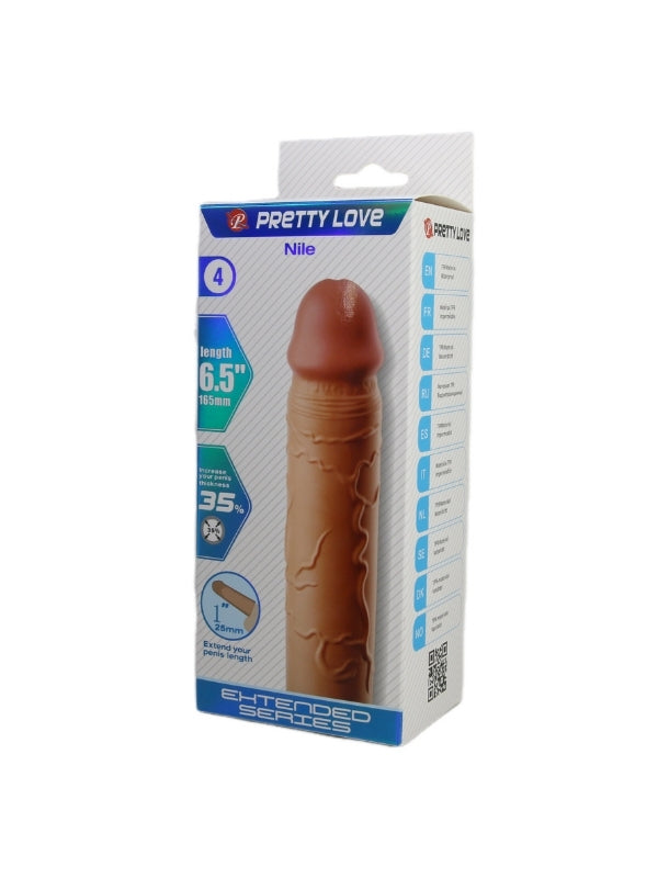 Nile Gerçek Hissiyatlı Uzatıcı Penis Kılıfı