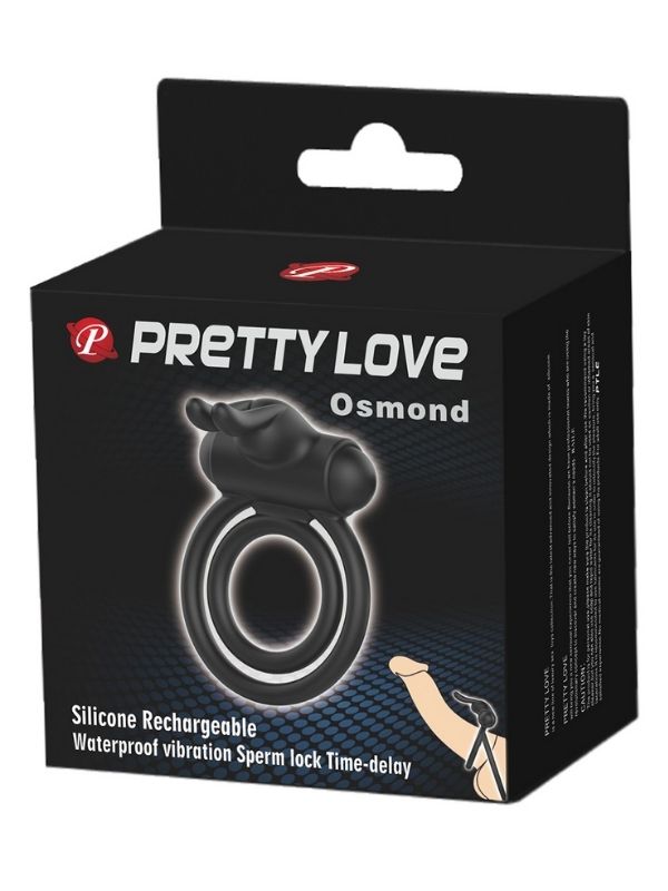 Osmond Titreşimli Silikon Penis Halkası