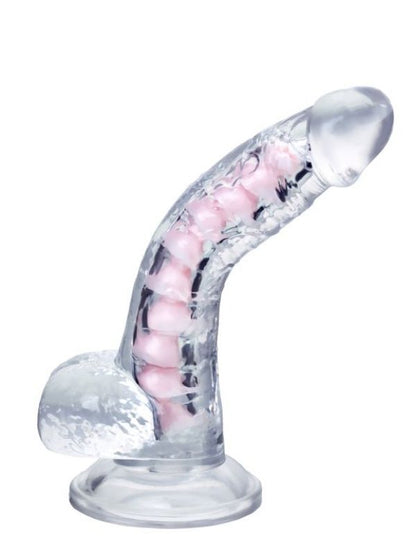 Paret Kıkırdaklı Jel Dildo 18 cm