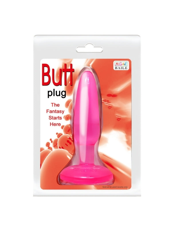 Pembe Butt Plug Anal Tıkaç