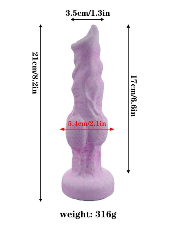 Pembe Canavar Dildo Model 3