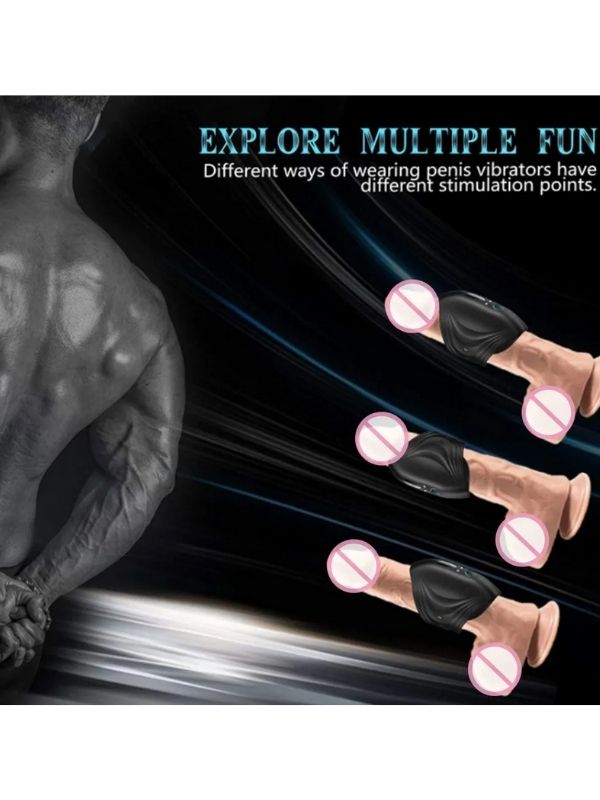 Penis Massager Super Shock Glans Exerciser Titreşimli Mastürbatör