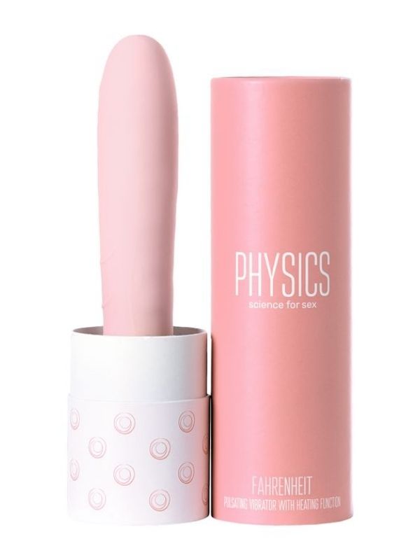 PHYSİCS FAHRENHEİT Titreşimli Isıtmalı Vibratör Pembe 19 cm
