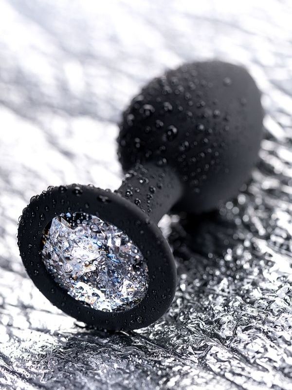 POPO Norma Anal Plug silikon siyah 7,2 cm 25 gr