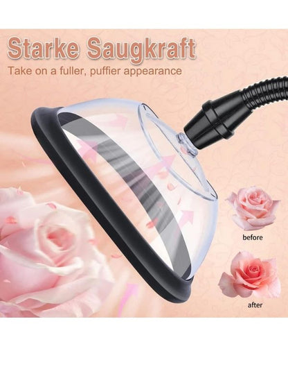Pussy Pump Premium Fun Çift Başlıklı Vajina &amp; Gööğüs Pompası