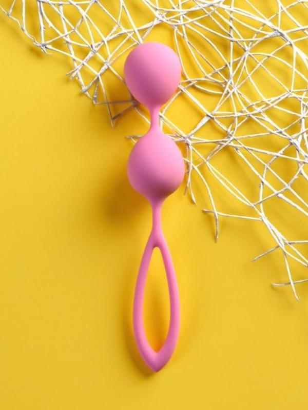 Rai Vajinal Kegel Egzersiz Topları Açık Pembe 17 cm