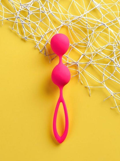 Rai Vajinal Kegel Egzersiz Topları Pembe 17 cm