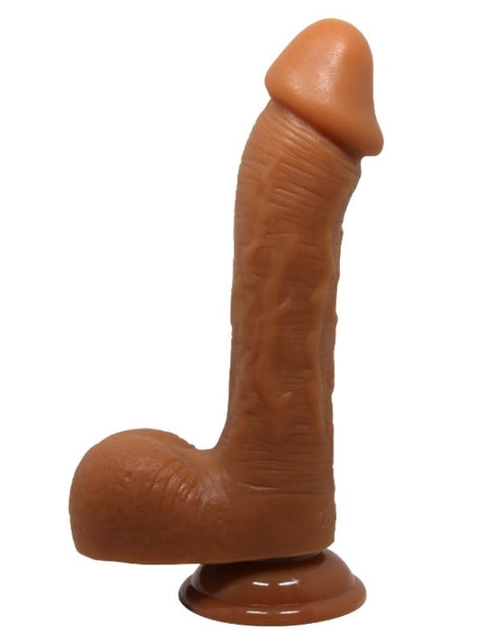 Realistik Vantuzlu Melez Dildo Penis