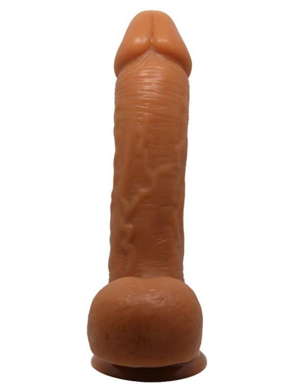 Realistik Vantuzlu Melez Dildo Penis