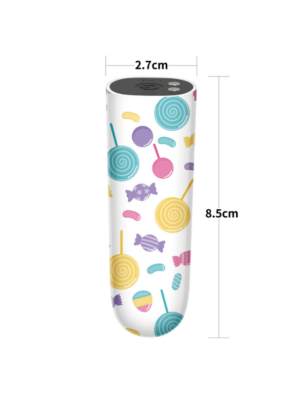 Rechargeable Lollipop Massager Kurşun Vibratör
