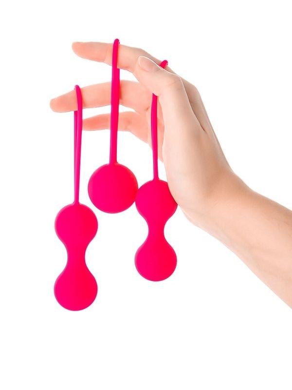 Redvil Kegel Vajinal Top Seti Pembe 16,5 cm
