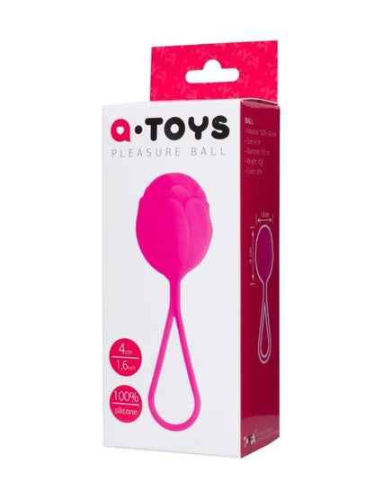 Rosi Vajinal Topları silikon pembe 10,5 cm