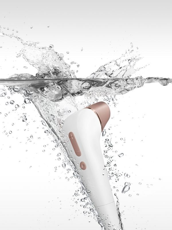 Satisfyer 2 NG Vakum Dalgalı Klitoral Stimülatör, ABS plastik, beyaz, 17 cm
