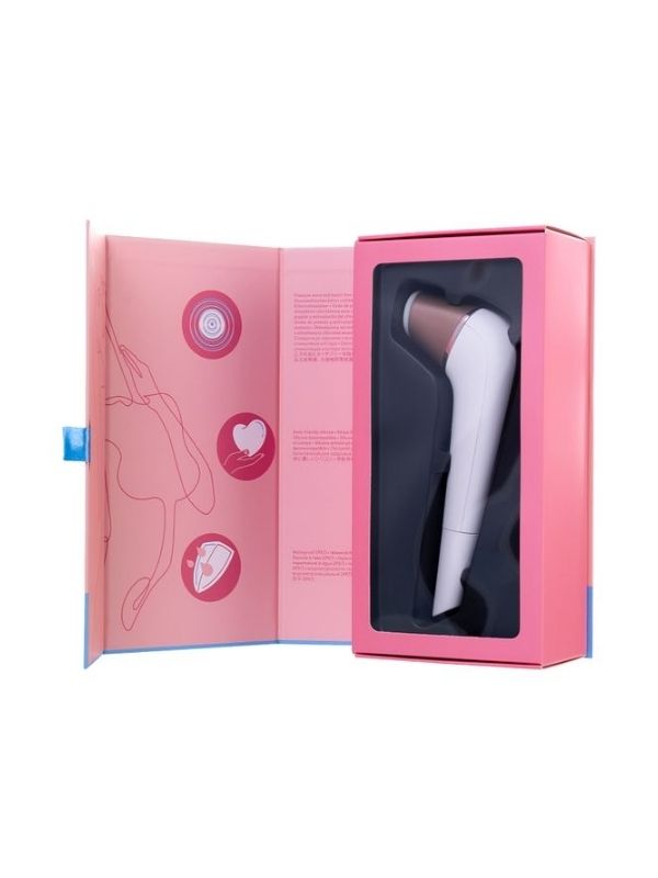 Satisfyer 2 NG Vakum Dalgalı Klitoral Stimülatör, ABS plastik, beyaz, 17 cm