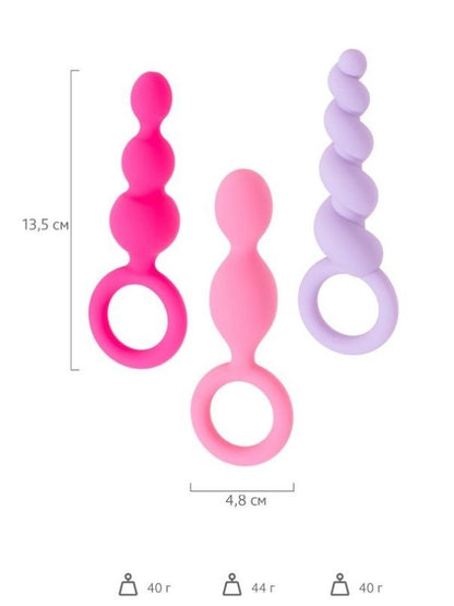 Satisfyer Booty Call (set of 3) Anal Plug Seti
