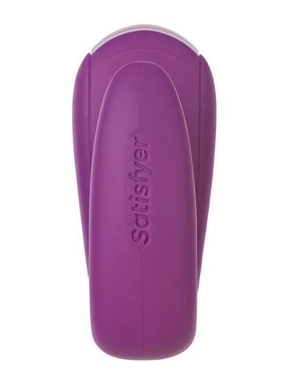 Satisfyer Double Fun Telefon Kontrollü ve Uzaktan Kumandalı Violet Vibratör