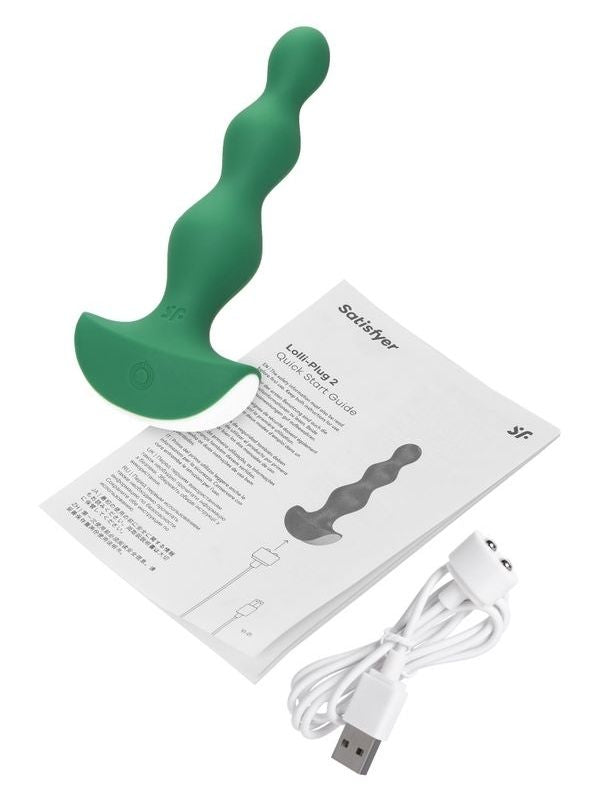 Satisfyer Lolli-Plug 2 Green Titreşimli Anal Plug