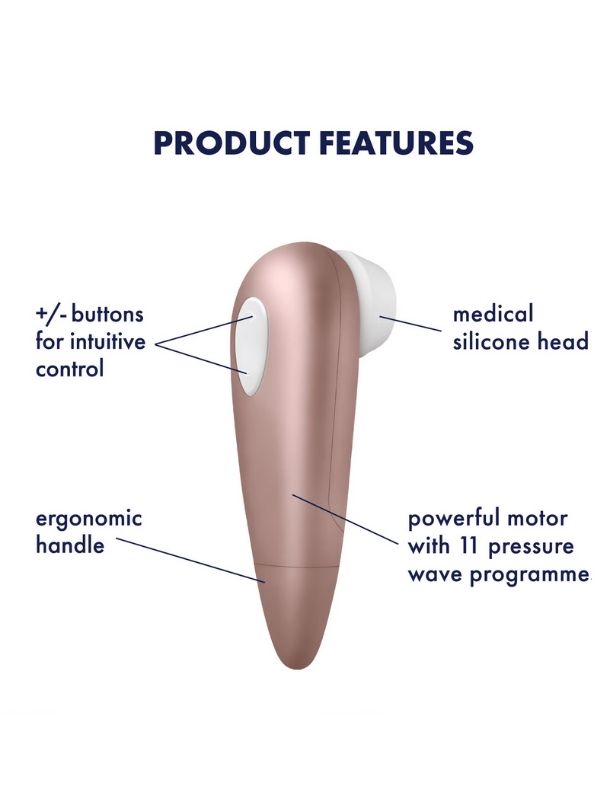 Satisfyer Number One Vakum Dalgası Klitoral Vibratör