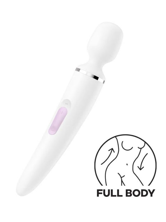 Satisfyer Wand-er Woman Beyaz Vibratör 34cm