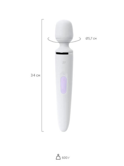 Satisfyer Wand-er Woman Beyaz Vibratör 34cm