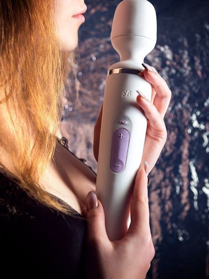 Satisfyer Wand-er Woman Beyaz Vibratör 34cm