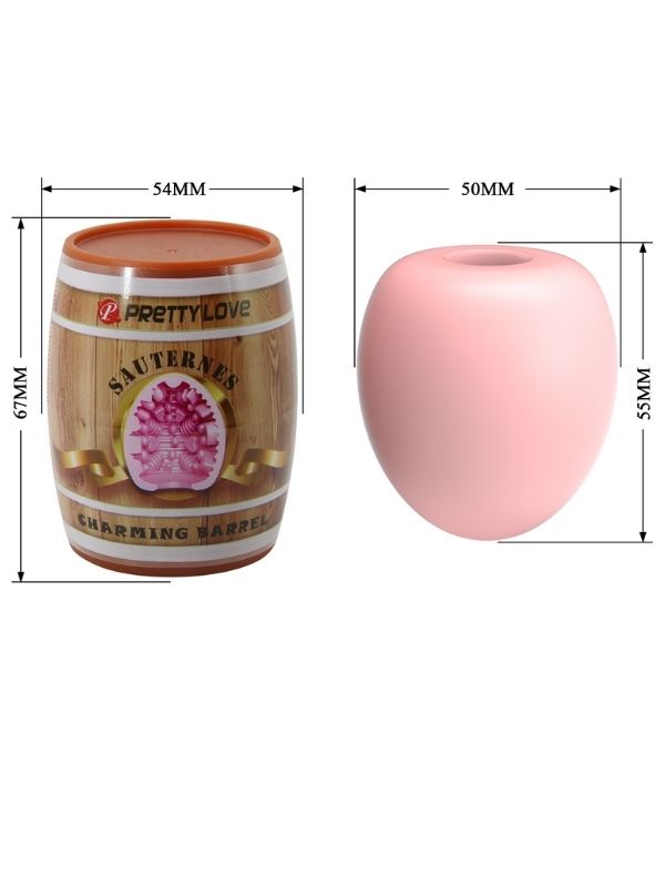 Sauternes Fıçı Şeklinde Yumurta Mastürbatör